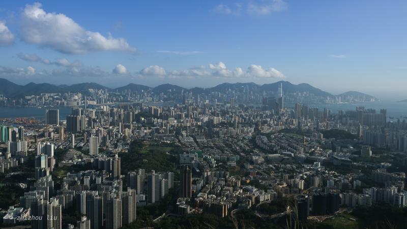 九龙城区，全景